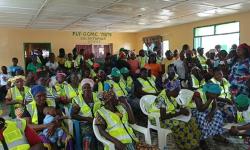 A scene from Robertsport City, Grand Cape Mount County