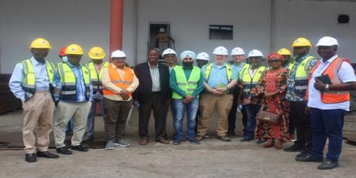 A group photo during the tour