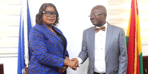 Hon. Magdalene Dagoseh Leads Delegation