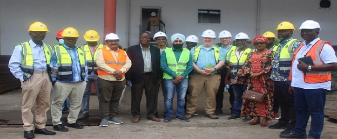 A group photo during the tour