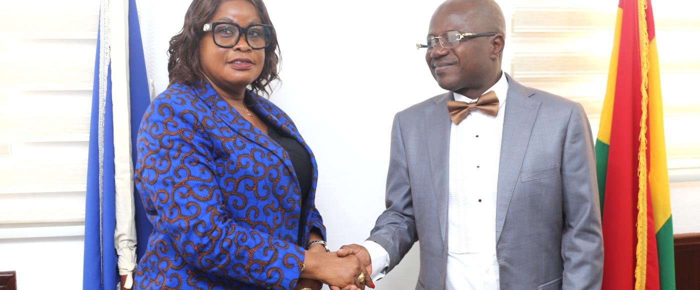 Hon. Magdalene Dagoseh Leads Delegation